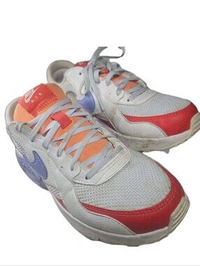 Nike Air Max Excee Unisex W8/M6.5 Wht/ Red/Purple CZ9 314 100 Street Gym Yoga[7C